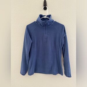 Columbia Half Zip Fleece Outdoor Athleisure Travel Hiking Sweater Small Gorpcore